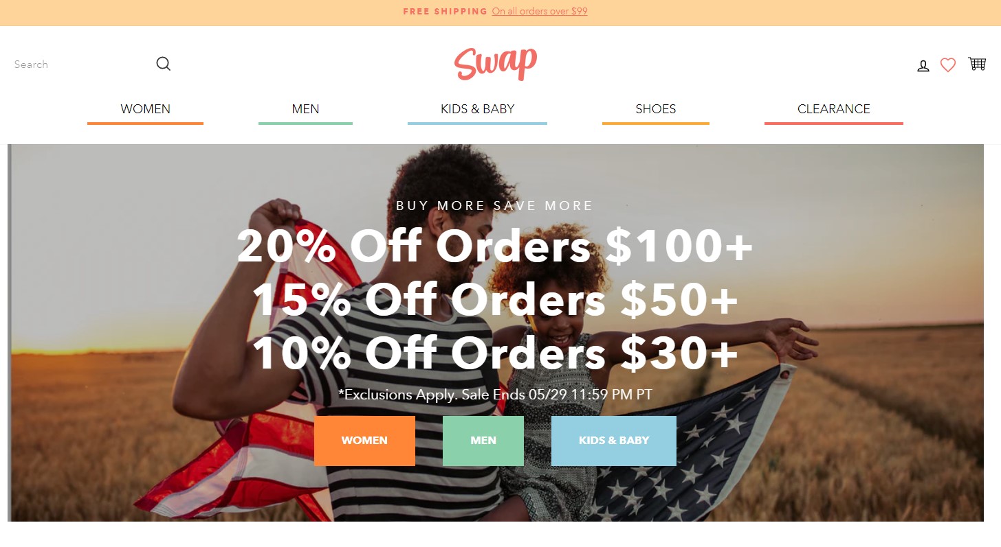 Swap.com, le site d’échanges d’articles vestimentaires et de décoration aux États-Unis